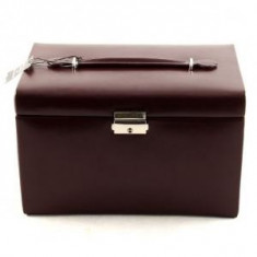 Cutie de bijuterii Classico Burgundy by Friedrich Made in Germany foto