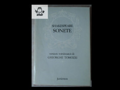 W Shakespeare Sonete Junimea 1978 exemplar cartonat si incasetat foto