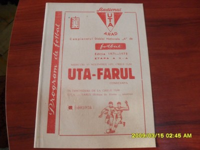 program UTA - Farul Constanta foto