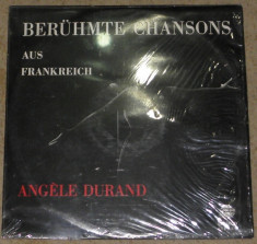 vinyl/vinil Angele Durand ?? Singt Edith Piaf&amp;#039;s Grosste Erfolge,Germany 1966,VG+ foto
