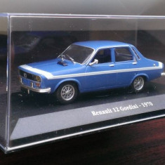 Macheta raliu Renault 12 Gordini (Dacia 1300) 1970 - Atlas 1/43