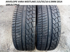 ANVELOPE VARA WESTLAKE 215/55/16 6.5MM 2014 STARE FOARTE BUNA foto