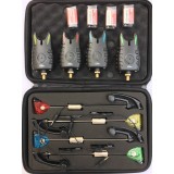 SET 4 AVERTIZORI FL 4 Swinger cu led MKM3 black edition cu geanta de transport !