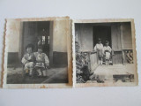 Lot 2 fotografii colectie 1933, Alb-Negru, Romania 1900 - 1950, Portrete
