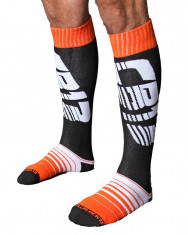 Cellblock13 Velocity Sock - Orange / Sosete barbati import Australia foto