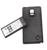 Baterie Extinsa 6800mAh Samsung Galaxy Note 4 N910 + Capac Spate Negru - Acumulator Telefon