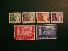 BELGIA 1954 MNH foto