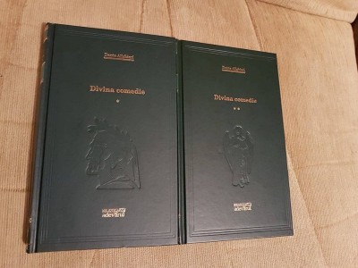 DIVINA COMEDIE-DANTE ALIGHIERI (2 VOL) EDITIE INTEGRALA foto