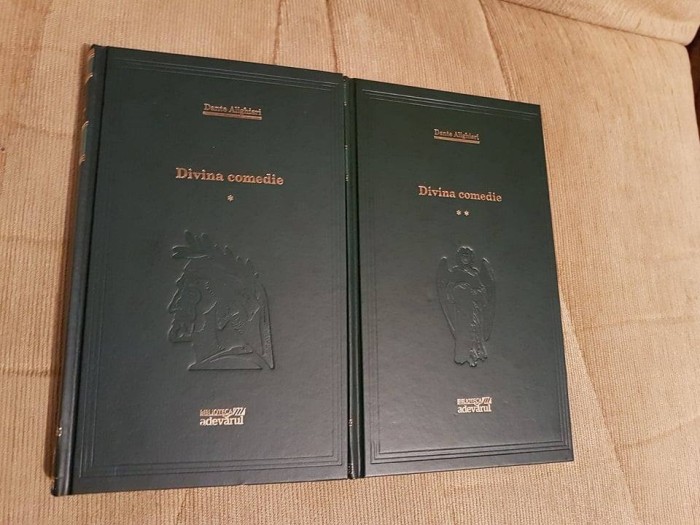 DIVINA COMEDIE-DANTE ALIGHIERI (2 VOL) EDITIE INTEGRALA