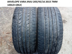 ANVELOPE VARA JINYU 205/45/16 7MM 2015 STARE FOARTE BUNA foto