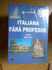 w1 Invatati Italiana Fara Profesor Cu Cd - Lucia Fifere foto