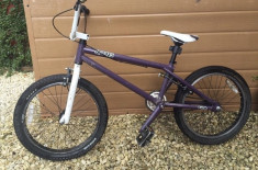 BMX GT BIKES Purple and White foto