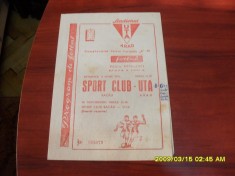 program UTA - SC Bacau