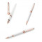 Set Stilou, Roller si Pix White &amp; Rose Gold Fortuna - by Montegrappa