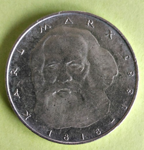 GERMANIA 5 MARKT MARCI 1983 LITERA J KARL MARX EXCELENTA