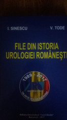 I. SINESCU ? V. TODE ? FILE DIN ISTORIA UROLOGIEI ROMANESTI {2017} foto