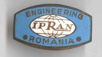 ENGINEERING - IPRAN - ROMANIA - Insigna email romaneasca foto
