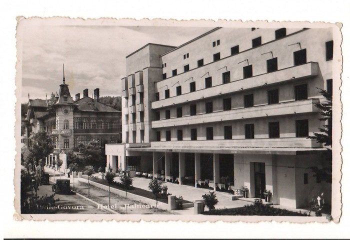 CPI (B9724) CARTE POSTALA - BAILE GOVORA. HOTEL &quot;BALNEARA&quot;, 1944, CENZURAT