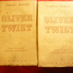 Ch.Dickens - Oliver Twist -2 volume- Ed. Gorjan 1944 ,trad. Profira Sadoveanu