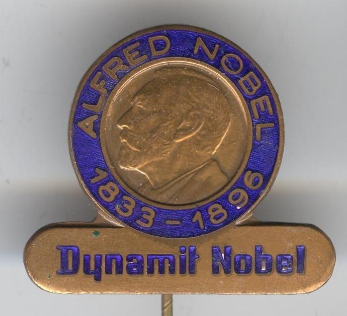 ALFRED NOBEL 1833-1896 - DYNAMIT NOBEL - Insigana email superba