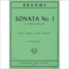 BRAHMS - Sonata No. 1 in E minor Opus 38 for Cello and Piano ( partitura )