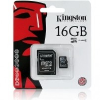 Card memorie Kingston MicroSDHC 16Gb Blister foto