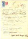 Z276 DOCUMENT VECHI -SCOALA COMERCIALA , BRAILA - STAN GEORGESCU -AN 1925