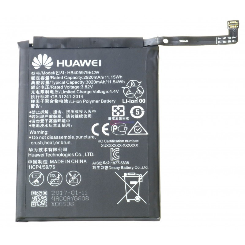 Acumulator Huawei Nova cod HB405979ECW cod 3000mah nou original, Li-ion |  Okazii.ro
