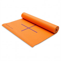 Sport de capital de yoga mat exerci?iu mat 173 x 60 cm portocaliu incl. Bag foto