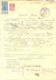 Z255 DOCUMENT VECHI -SCOALA COMERCIALA , BRAILA - EMILIA MARIN -AN 1925