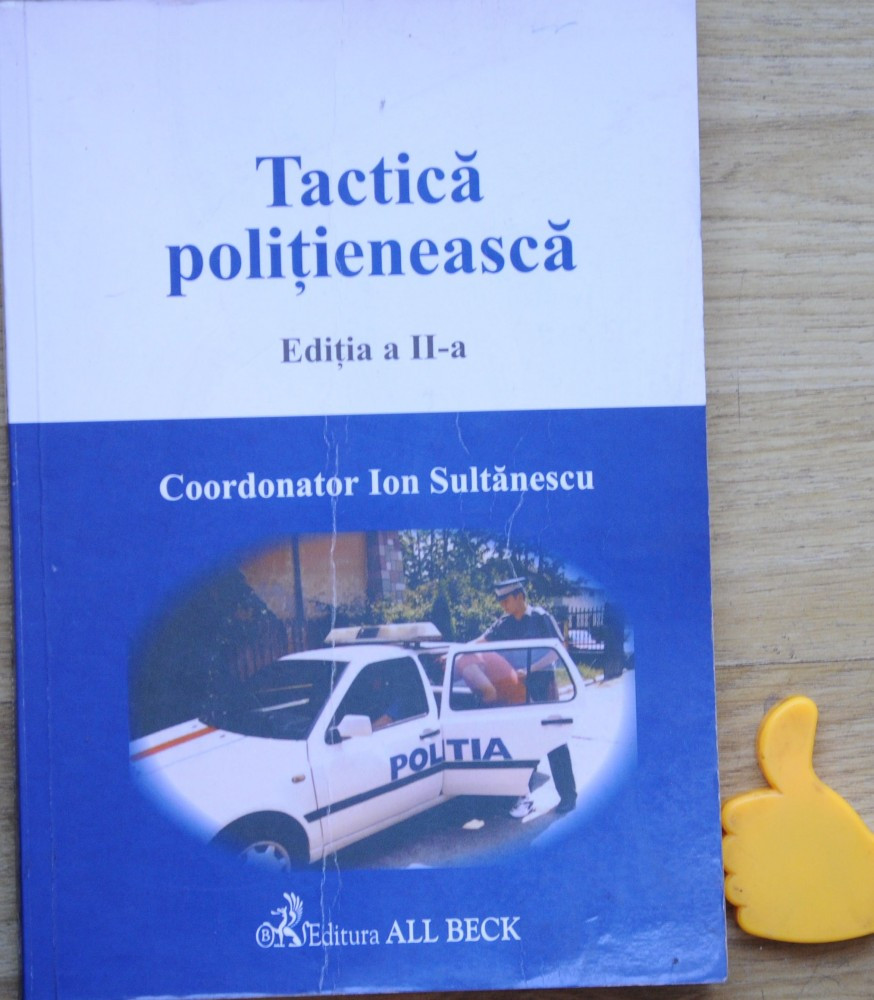Tactica politieneasca Ion Sultanescu | arhiva Okazii.ro