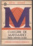 Silviu Stossel-Culegere de matematici pentru admiterea in liceu