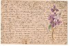 CPI (B9730 ) CARTE POSTALA - FELICITARE, CIRCULATA LA 1910, Printata