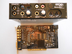Placa Audio de sunet Creative Sound Blaster X-Fi SB0460 7.1. foto