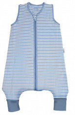 Sac de dormit cu picioruse Blue Stripes 18-24 luni 1.0 Tog foto