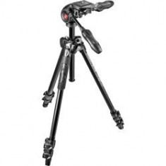 Manfrotto MK290LTA3-3W Kit Trepied 290 LIGHT cu cap 3Way cu manere culisabile foto