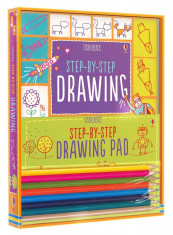 Usborne Step-by-Step Drawing Kit foto