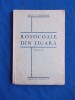 EMIL V. HANGANU - ROTOCOALE DIN TIGARA ( VERSURI ) , CRAIOVA ,1934 ,DEDICATIE #