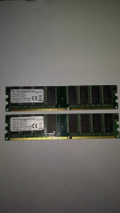 Memorie Ram 2 x 1 Gb DDR1 / PC-3200U / 400 Mhz PNY (26C) foto