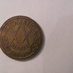 MMM - Medalie Romania "AUTOMATICA Jubileu XX 1960 - 1980"