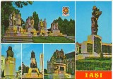 CPI (B9755) CARTE POSTALA - IASI, MOZAIC. GRUP STATUAR AL VOIEVOZILOR, ...., Necirculata, Fotografie