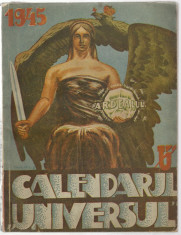 CALENDARUL ZIARULUI UNIVERSUL PE ANUL 1945 foto