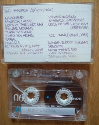 Dio - Magica, U2 - War, Sony EF90 foto