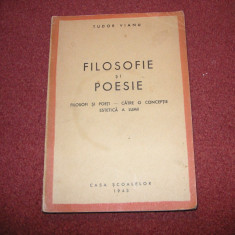 Tudor Vianu - Filosofie Si Poesie (1943)