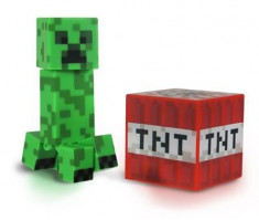 Set 2 Figurine Minecraft Creeper Action 3 Inch foto