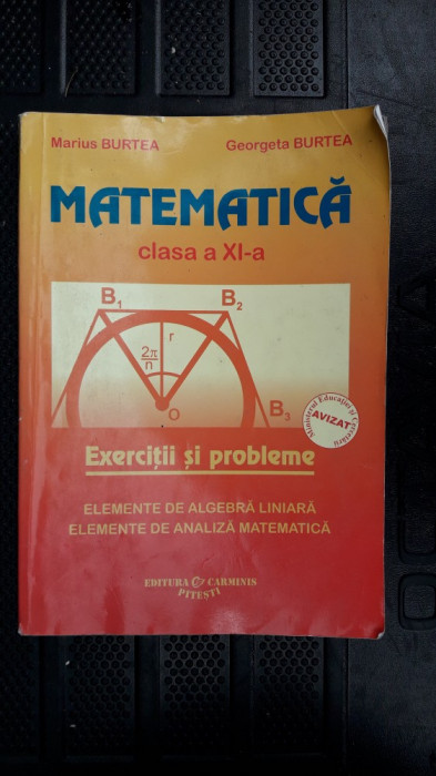MATEMATICA CLASA A XI A EXERCITII SI PROBLEME - BURTEA