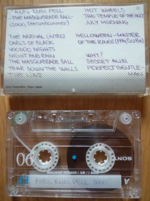 Helloween - Master of the Ring, Axel Rudi Pell - The Masquerade Ball, Sony EF90 foto