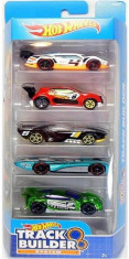 Jucarie Hot Wheels Track Builder System Cars Set Of 5 foto