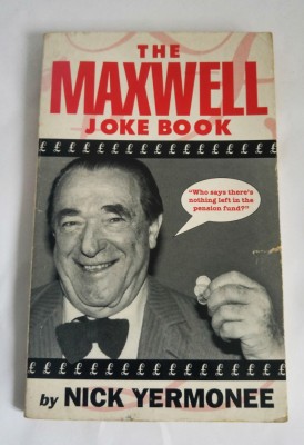 The Maxwell Joke Book, by Nick Yermonee - Glume englezesti (in limba engleza) foto