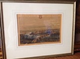 Cumpara ieftin LICHIDARE! Veche gravura colorata, Allemagne illustree 1880 -